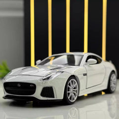 [TOY] 1:32 Jaguar 2017 F-Type R-Dynamic White Model Car Die-Cast