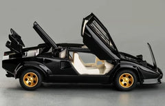 [TOY] 1:32 Lamborghini 1982 Countach LP500S Black Model Car Die-Cast
