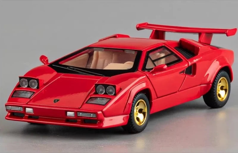 [TOY] 1:32 Lamborghini 1982 Countach LP500S rood modelauto Die-Cast