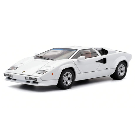 [TOY] 1:32 Lamborghini 1982 Countach LP500S vit modellbil Die-Cast