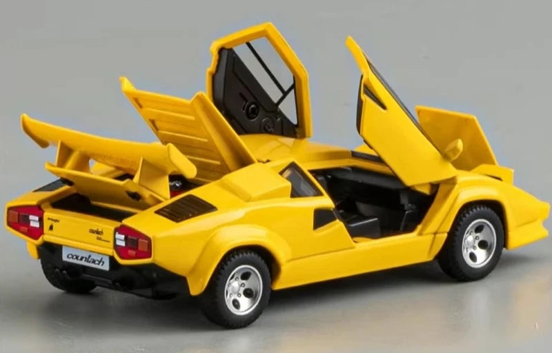 [TOY] 1:32 Lamborghini 1982 Countach LP500S jaune voiture miniature Die-Cast