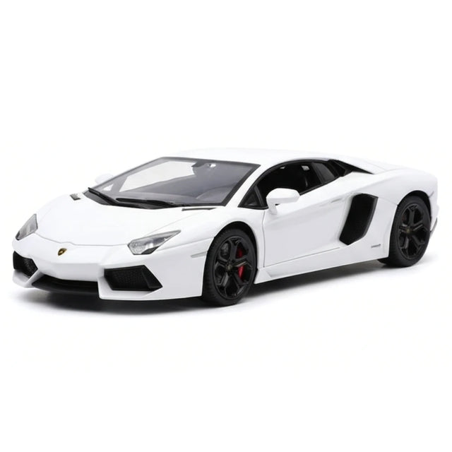 [TOY] 1:32 Lamborghini 2011 Aventador LP700-4 White Model Car Die-Cast