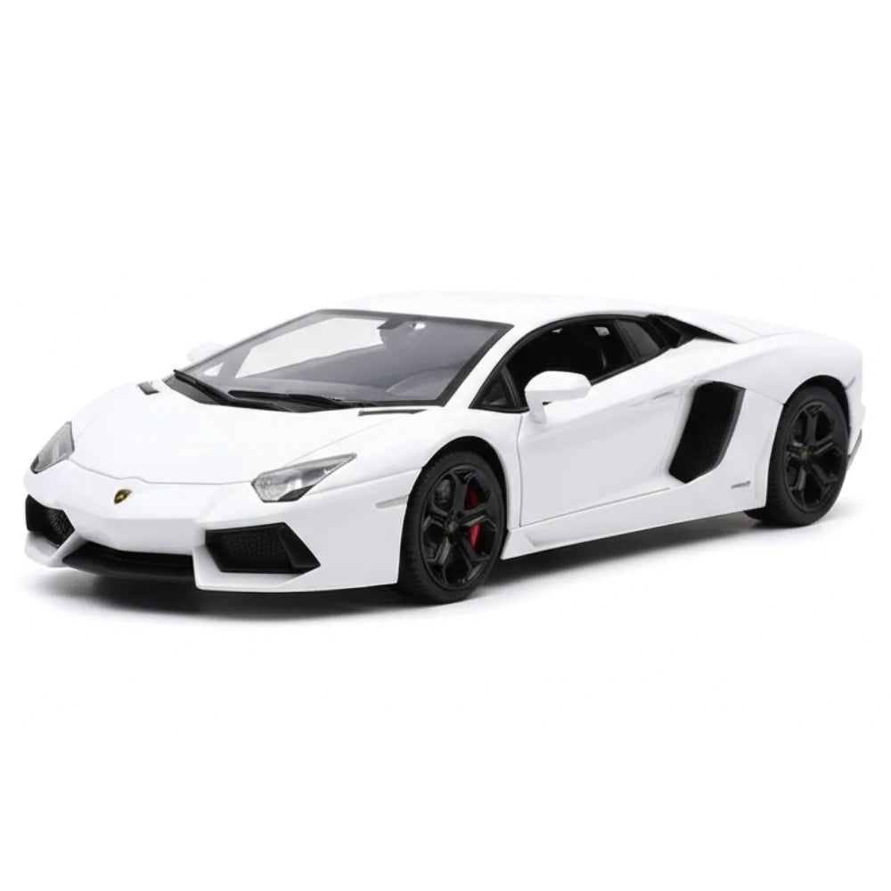 [TOY] 1:32 Lamborghini 2011 Aventador LP700-4 White Model Car Die-Cast