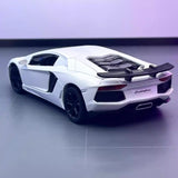 [TOY] 1:32 Lamborghini 2011 Aventador LP700-4 White Model Car Die-Cast