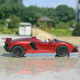 [TOY] 1:32 Lamborghini 2012 Aventador J röd modellbil Die-Cast