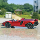[TOY] 1:32 Lamborghini 2012 Aventador J röd modellbil Die-Cast