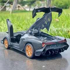 [TOY] 1:32 Lamborghini 2013 Veneno harmaa pienoismalli Die-Cast