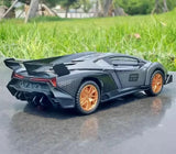 [TOY] 1:32 Lamborghini 2013 Veneno gris voiture miniature Die-Cast