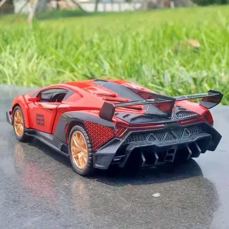 [TOY] 1:32 Lamborghini 2013 Veneno Red Model Car Die-Cast