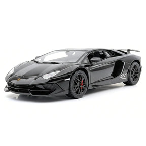 [TOY] 1:32 Lamborghini 2016 Aventador LP750-4 SV SuperVeloce nero modellino di auto Die-Cast
