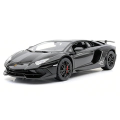 [TOY] 1:32 Lamborghini 2016 Aventador LP750-4 SV SuperVeloce Black Model Car Die-Cast
