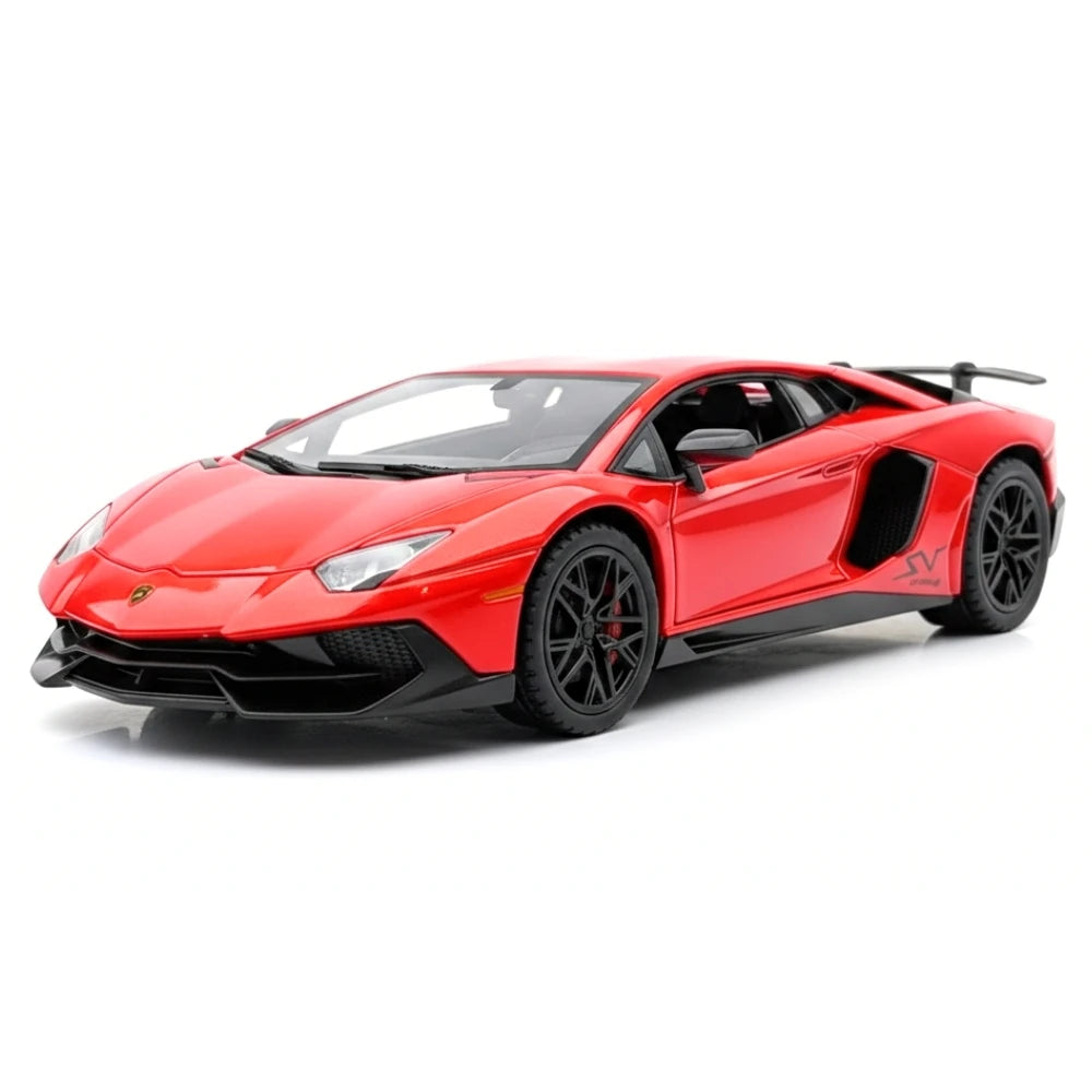 [TOY] 1:32 Lamborghini 2016 Aventador LP750-4 SV SuperVeloce Red Model Car Die-Cast
