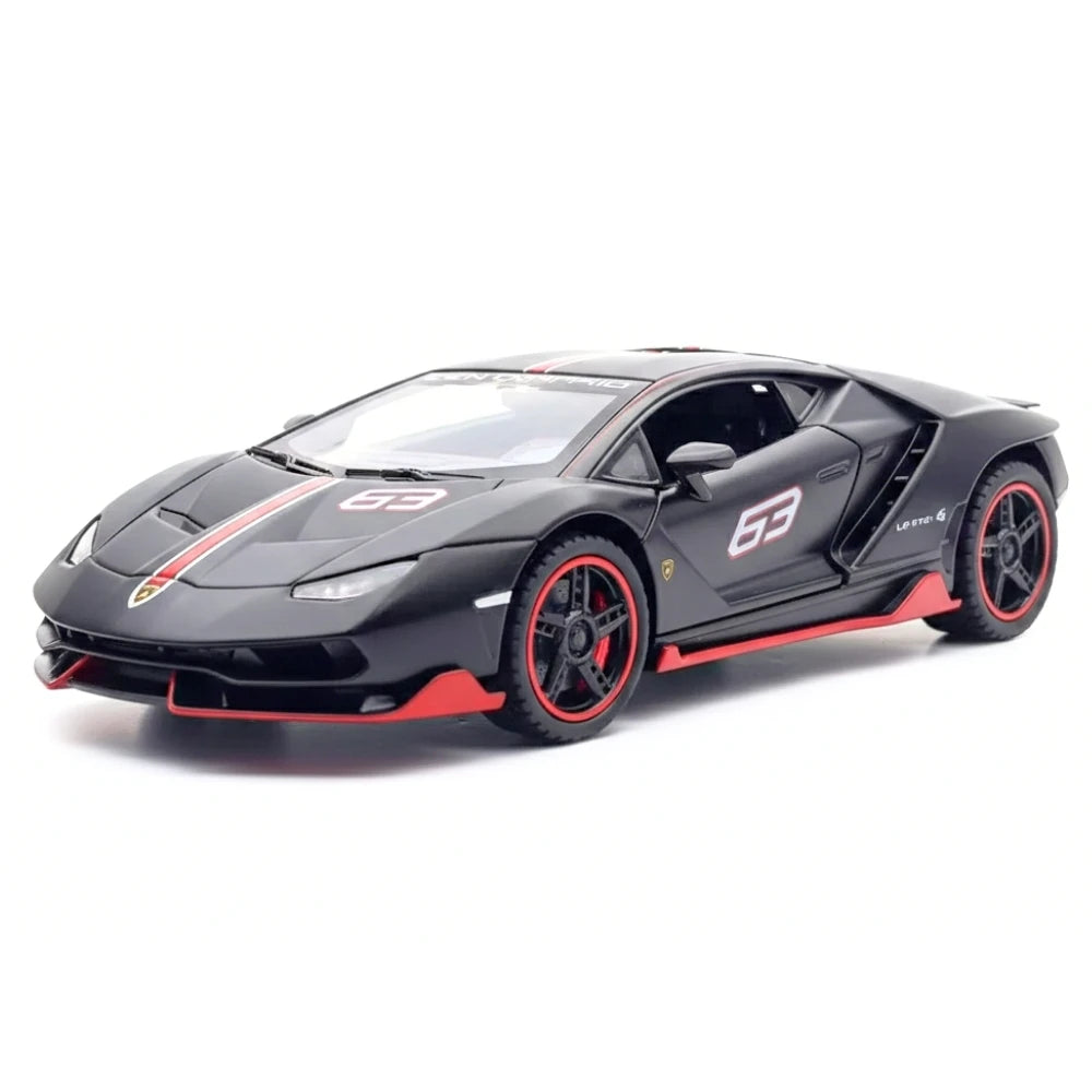 [TOY] 1:32 Lamborghini 2016 Centenario LP770-4 Black Model Car Die-Cast