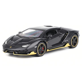 [TOY] 1:32 Lamborghini 2017 Centenario LP770-4 Matte Black Model Car Die-Cast