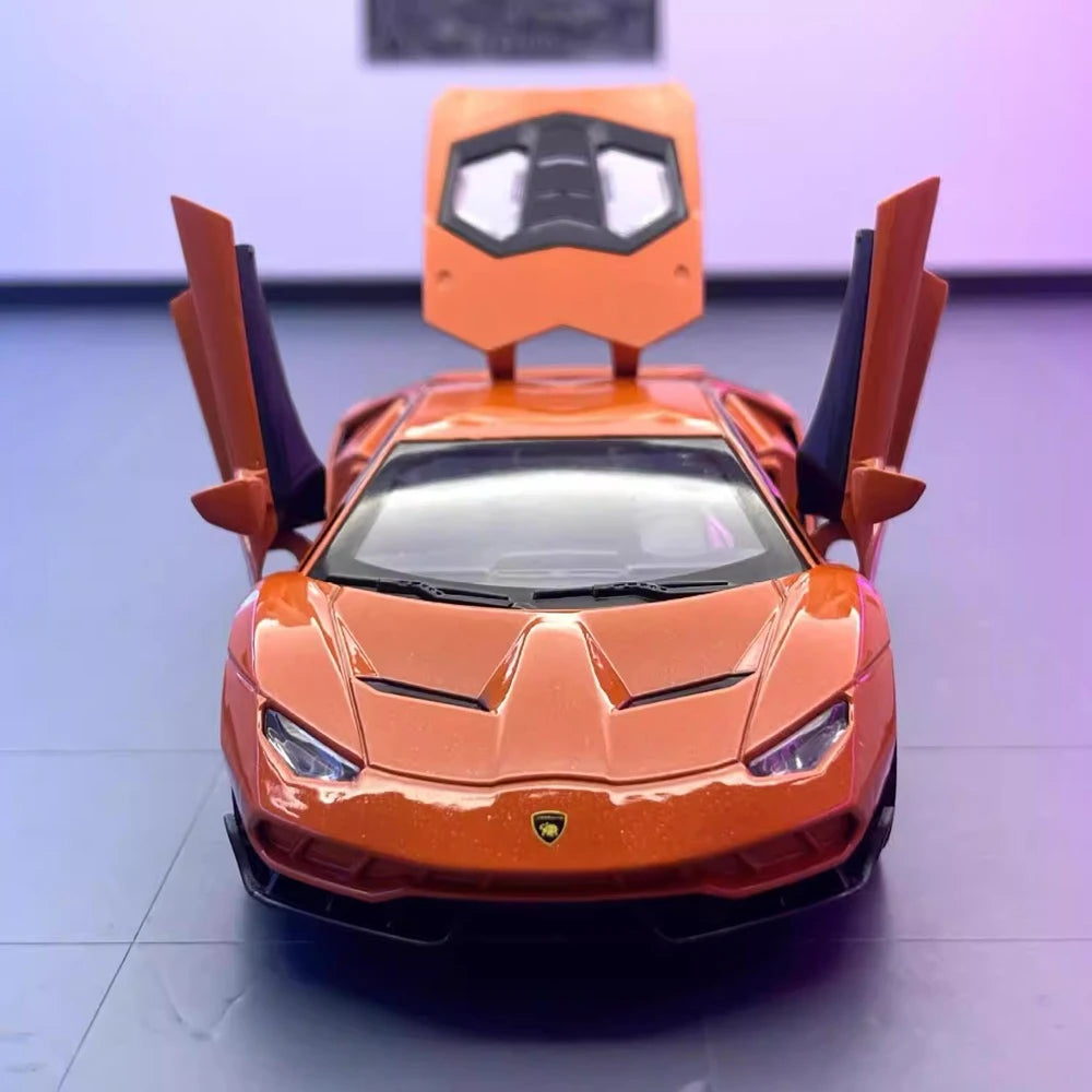 [TOY] 1:32 Lamborghini 2017 Centenario LP770-4 Orange Model Car Die-Cast