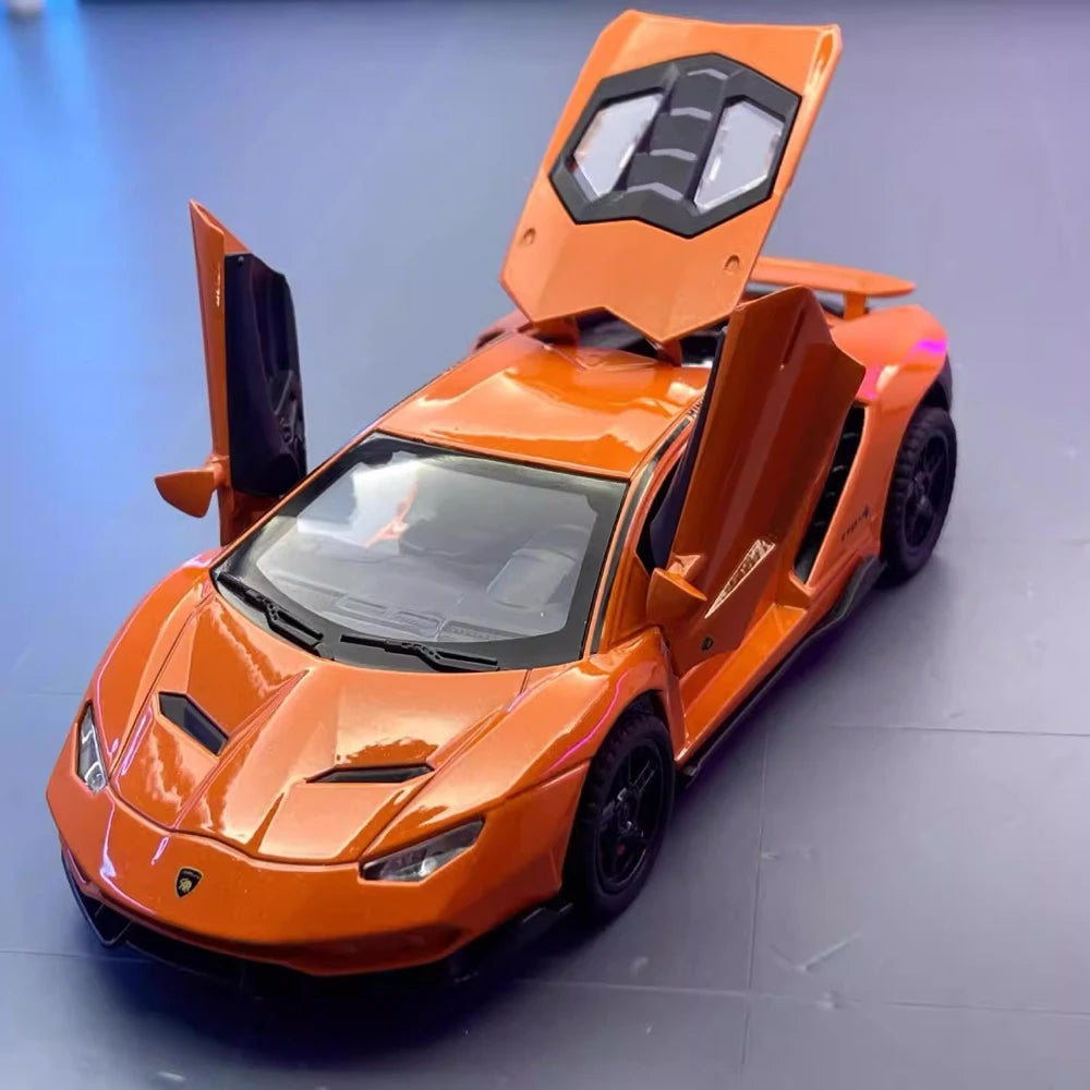 [TOY] 1:32 Lamborghini 2017 Centenario LP770-4 Orange Model Car Die-Cast
