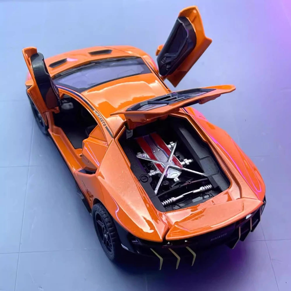 [TOY] 1:32 Lamborghini 2017 Centenario LP770-4 Orange Model Car Die-Cast