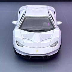 [TOY] 1:32 Lamborghini 2017 Centenario LP770-4 bianco modellino di auto Die-Cast