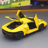 [TOY] 1:32 Lamborghini 2017 Centenario LP770-4 Yellow Model Car Die-Cast