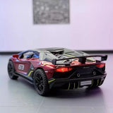[TOY] 1:32 Lamborghini 2018 Aventador LP770-4 SVJ Red Model Car Die-Cast