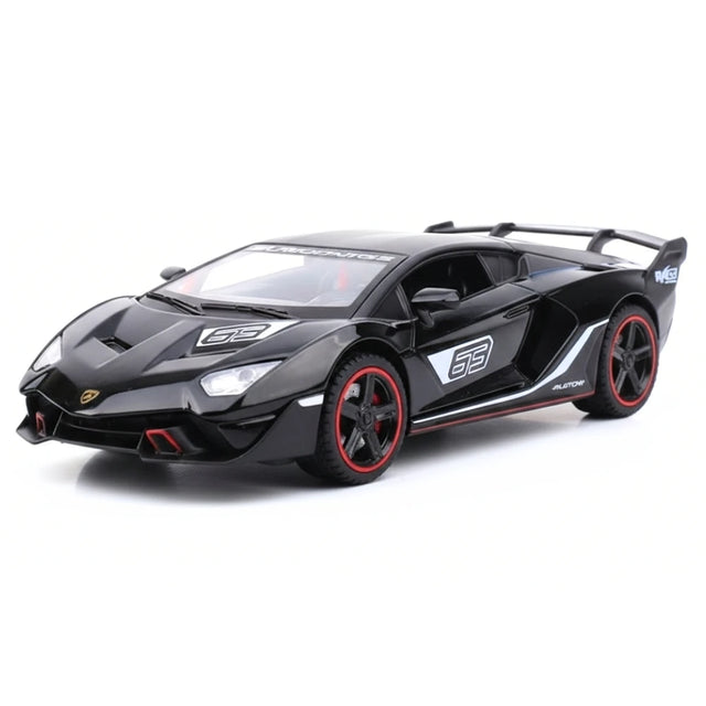 [TOY] 1:32 Lamborghini 2018 SC18 Alston Black Model Car Die-Cast
