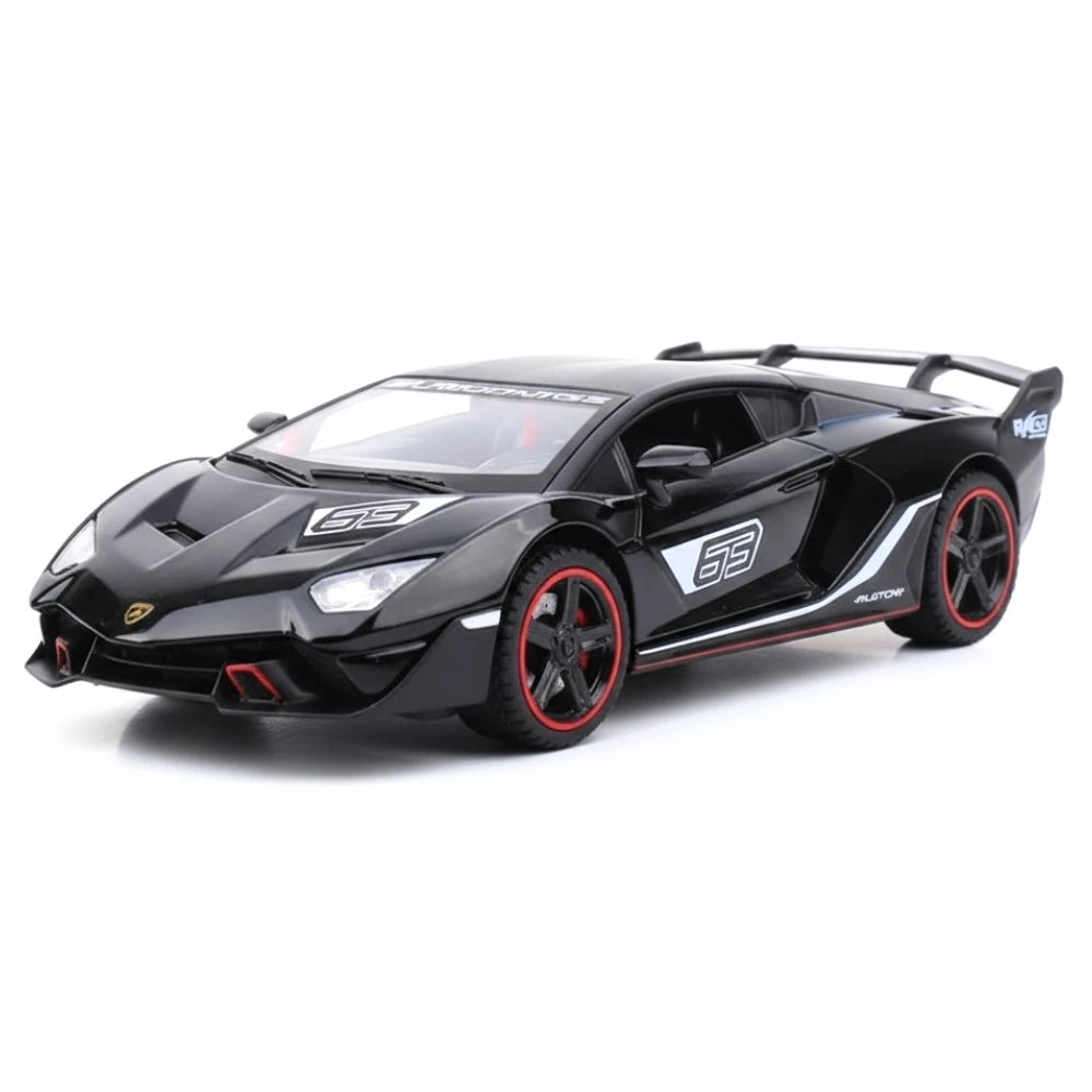 [TOY] 1:32 Lamborghini 2018 SC18 Alston Black Model Car Die-Cast