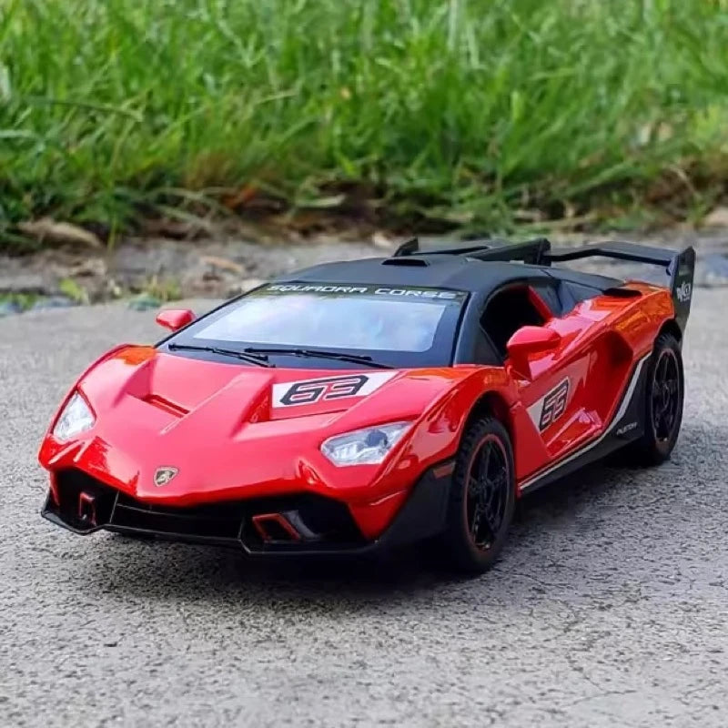 [TOY] 1:32 Lamborghini 2018 SC18 Alston Red Model Car Die-Cast