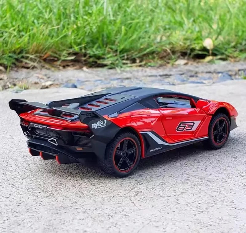 [TOY] 1:32 Lamborghini 2018 SC18 Alston Red Model Car Die-Cast