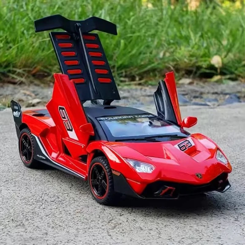 [TOY] 1:32 Lamborghini 2018 SC18 Alston Red Model Car Die-Cast