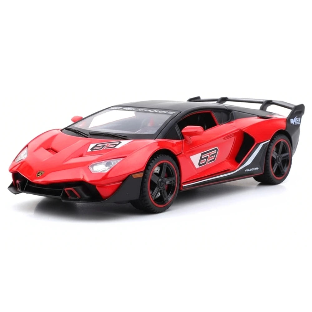 [TOY] 1:32 Lamborghini 2018 SC18 Alston Red Model Car Die-Cast