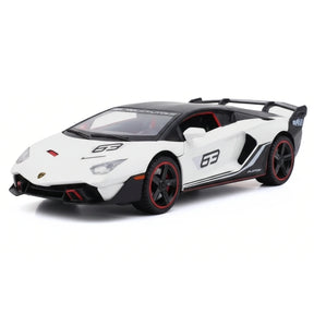 [TOY] 1:32 Lamborghini 2018 SC18 Alston White Model Car Die-Cast