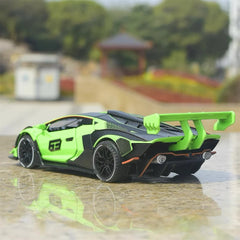 [TOY] 1:32 Lamborghini 2020 Essenza SCV12 Green Model Car Die-Cast