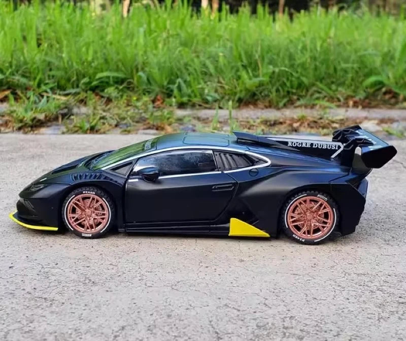 [TOY] 1:32 Lamborghini 2020 Huracan Super Trofeo EVO Black Model Car Die-Cast