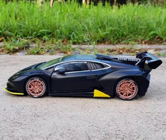 [TOY] 1:32 Lamborghini 2020 Huracan Super Trofeo EVO Black Model Car Die-Cast