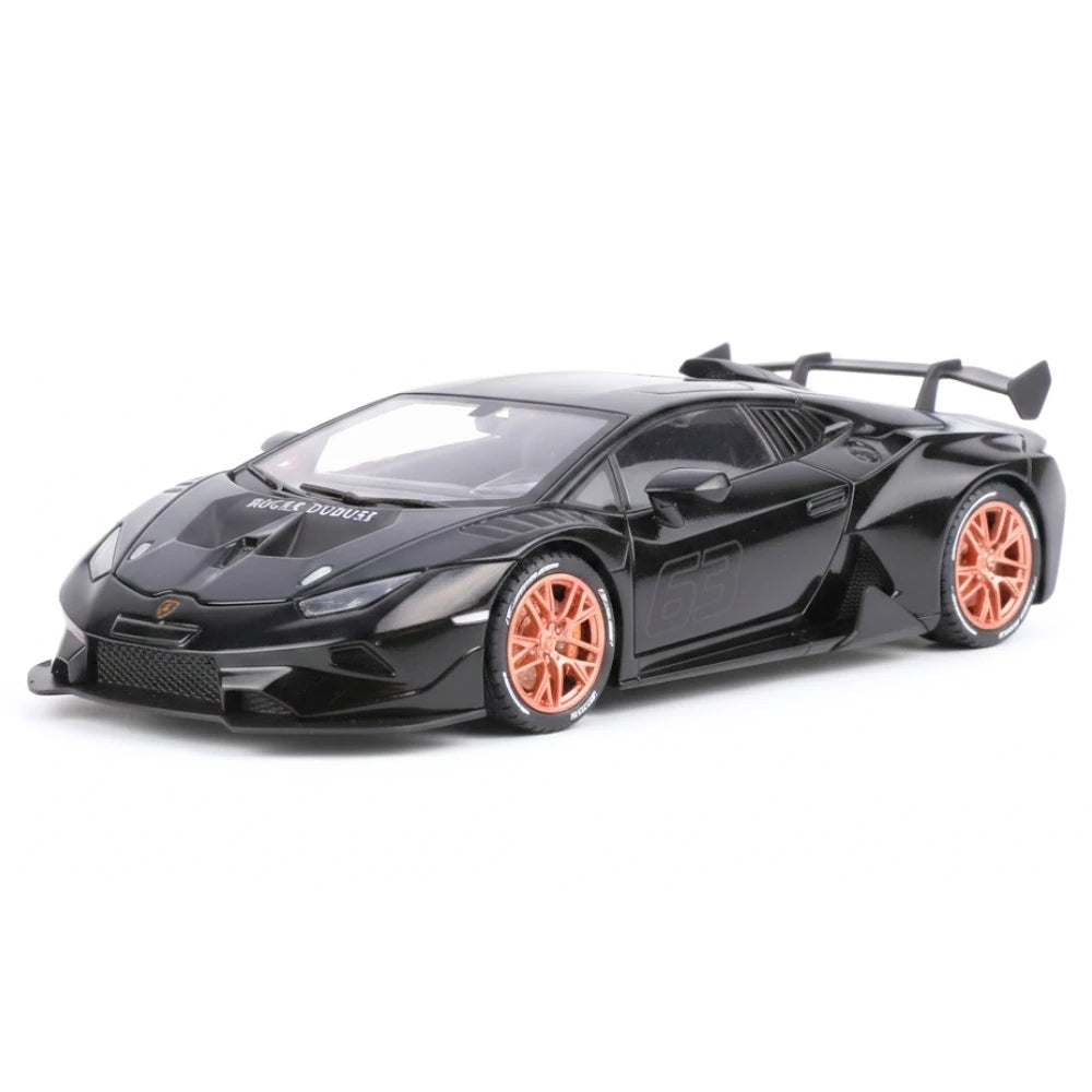 [TOY] 1:32 Lamborghini 2020 Huracan Super Trofeo EVO Black Model Car Die-Cast
