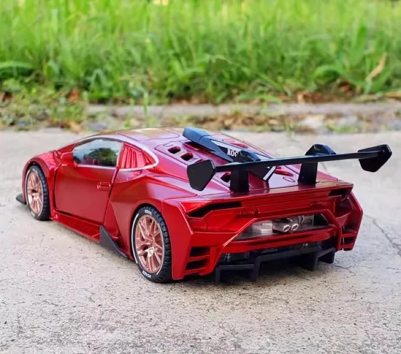 [TOY] 1:32 Lamborghini 2020 Huracan Super Trofeo EVO rouge voiture miniature Die-Cast