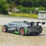 [TOY] 1:32 Lamborghini 2020 Huracan Super Trofeo EVO Silver Model Car Die-Cast