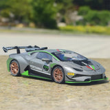[TOY] 1:32 Lamborghini 2020 Huracan Super Trofeo EVO Silver Model Car Die-Cast