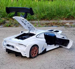 [TOY] 1:32 Lamborghini 2020 Huracan Super Trofeo EVO White Model Car Die-Cast