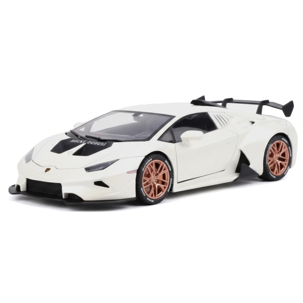 [TOY] 1:32 Lamborghini 2020 Huracan Super Trofeo EVO White Model Car Die-Cast