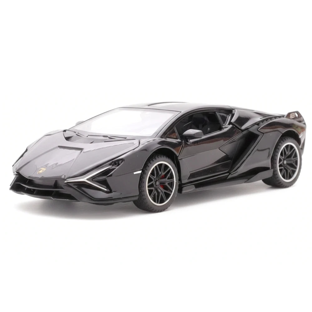 [TOY] 1:32 Lamborghini 2020 Sian FKP 37 Black Model Car Die-Cast