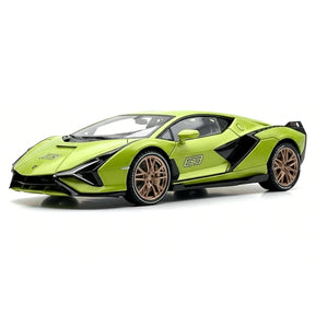 [TOY] 1:32 Lamborghini 2020 Sian FKP 37 Green Model Car Die-Cast