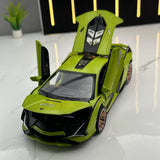 [TOY] 1:32 Lamborghini 2020 Sian FKP 37 Green Model Car Die-Cast