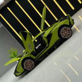 [TOY] 1:32 Lamborghini 2020 Sian FKP 37 Green Model Car Die-Cast