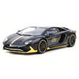 [TOY] 1:32 Lamborghini 2022 Aventador LP780-4 SVJ Black Model Car Die-Cast