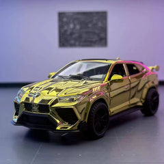[TOY] 1:32 Lamborghini 2023 Urus Mansory oro modellino di auto Die-Cast