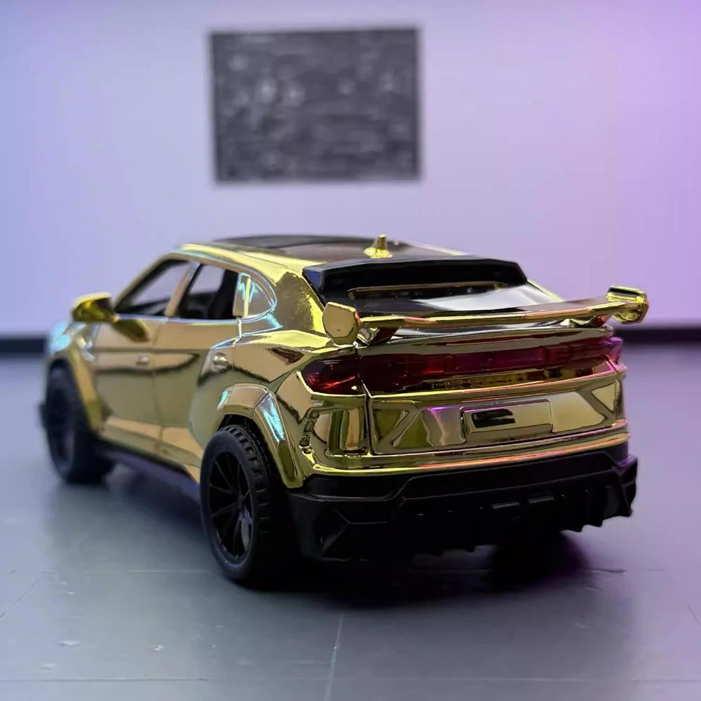 [TOY] 1:32 Lamborghini 2023 Urus Mansory ゴールド モデルカー Die-Cast
