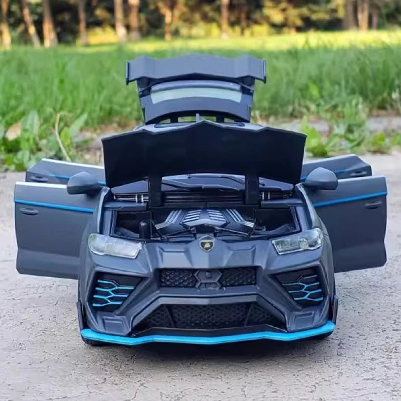 [TOY] 1:32 Lamborghini 2023 Urus Mansory grijs modelauto Die-Cast