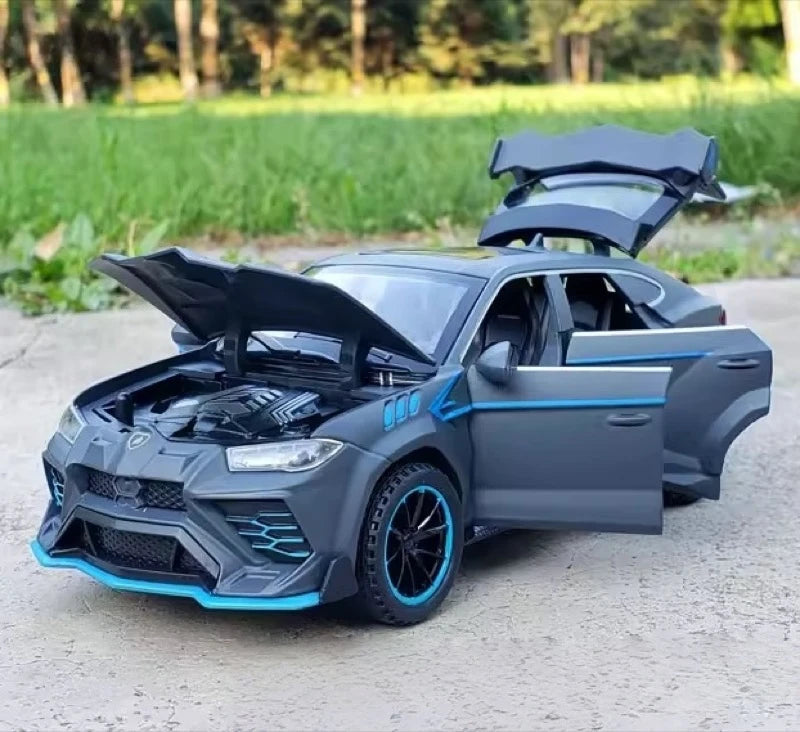 [TOY] 1:32 Lamborghini 2023 Urus Mansory grijs modelauto Die-Cast