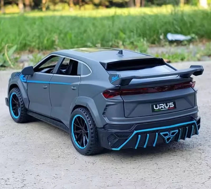 [TOY] 1:32 Lamborghini 2023 Urus Mansory Gray Model Car Die-Cast